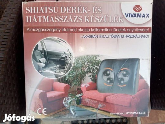 Derék és hát masszázs készülék , masszázskészülék eladó