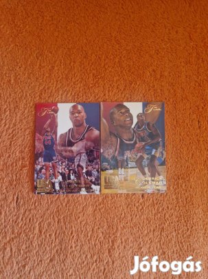 Derrick Coleman Flair USA 1994 kosaras kártyák 2db