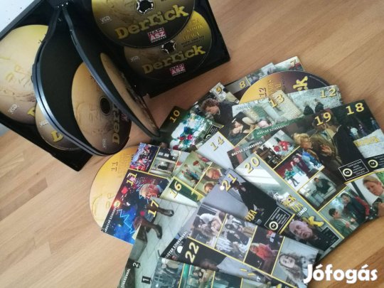 Derrick filmcsomag (11 epizód, 11 lemez, VCD, Napi Ász sorozat)
