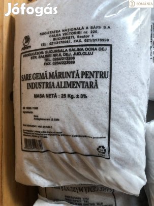 Dési só,adalékanyagmentes 25kg-os zsákban raklapos tételben 140Ft/kg