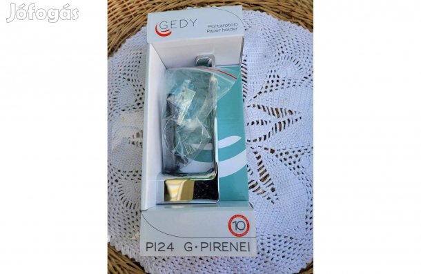 Design, Gedy - G.Pirenei inox wc papírtekercstartó