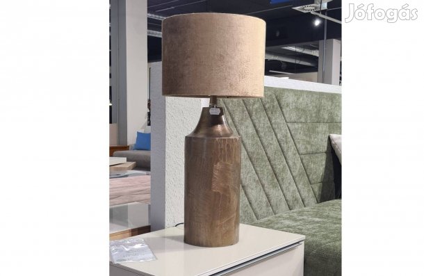 Design bronz asztali lámpa egyedi csiszolt felülettel 50 cm, Light & L