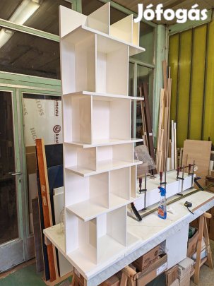 Design törtfehér polc