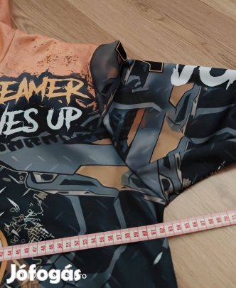 Designer motoros férfi vékony pulóver