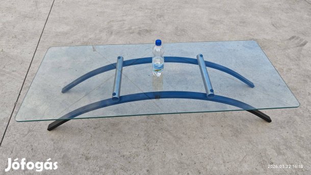Designer nappali üvegasztal dohányzóasztal
