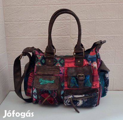 Desigual London női válltáska - keresztben is hordható! Újszerű!