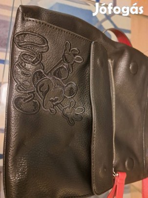 Desigual Mickey half logo női fekete műbőr hátizsák