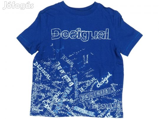 Desigual Új (címkés) Fiú Póló (Méret: 104)