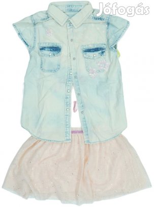 Desigual Új (címkés) Lány 2 részes szett - Lányka ruha (Méret: 128)