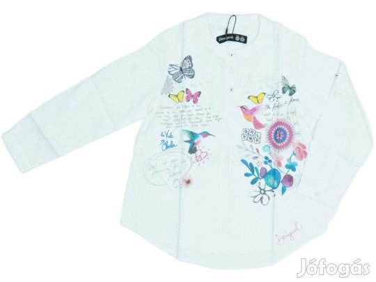 Desigual Új (címkés) Lány Blúz (Méret: 104)