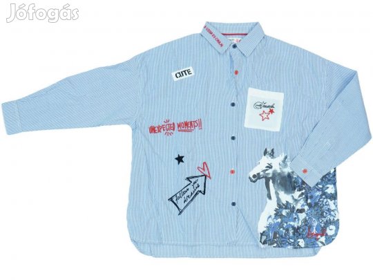 Desigual Új (címkés) Lány Blúz (Méret: 152)