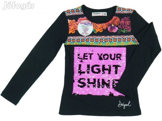 Desigual Új (címkés) Lány Hosszú ujjú felső (Méret: 128)