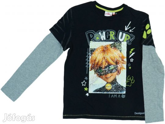 Desigual Új (címkés) Lány Hosszú ujjú felső (Méret: 152)