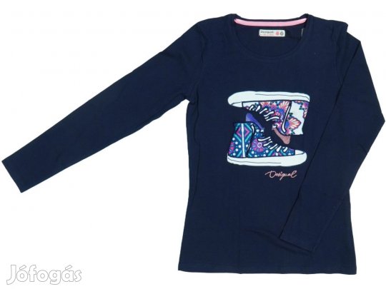 Desigual Új (címkés) Lány Hosszú ujjú felső (Méret: 164)