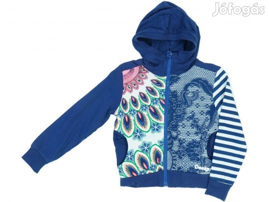 Desigual Új (címkés) Lány Kapucnis pulóver (Méret: 104)
