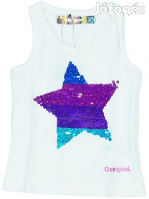 Desigual Új (címkés) Lány Lányka / Női ujjatlan póló / top (Méret: 104