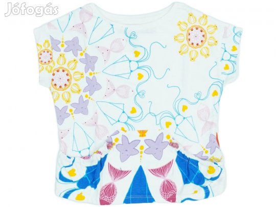 Desigual Új (címkés) Lány Póló (Méret: 104)