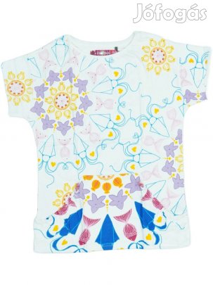 Desigual Új (címkés) Lány Póló (Méret: 152)