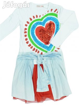 Desigual Új (címkés) Lány Ruha (Méret: 140)