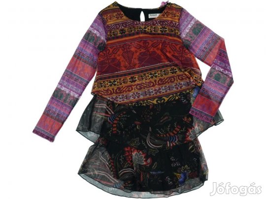 Desigual Új (címkés) Lány Ruha (Méret: 152)