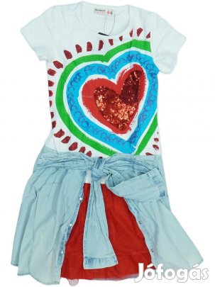 Desigual Új (címkés) Lány Ruha (Méret: 152)