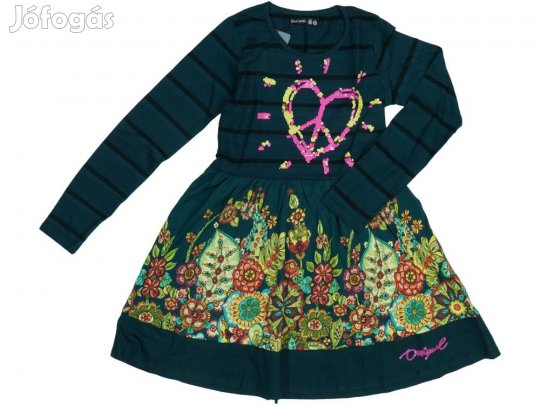 Desigual Új (címkés) Lány Ruha (Méret: 152)