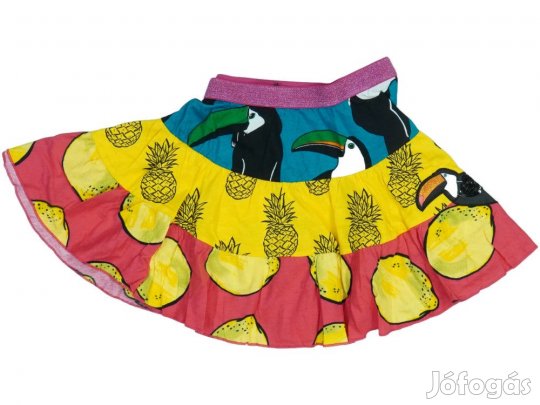 Desigual Új (címkés) Lány Szoknya (Méret: 128)