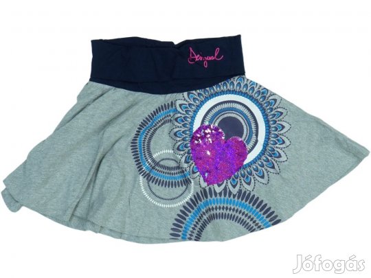 Desigual Új (címkés) Lány Szoknya (Méret: 152)