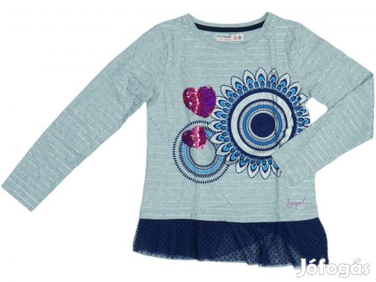 Desigual Új (címkés) Lány Tunika (Méret: 140)