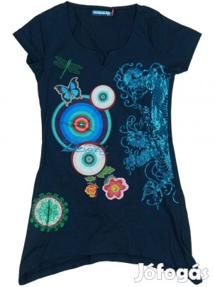 Desigual Új (címkés) Lány Tunika (Méret: 164)