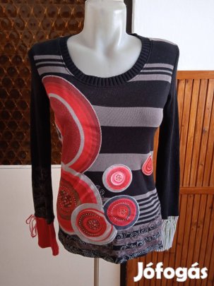 Desigual Vastagabb Póló XS-S-Es