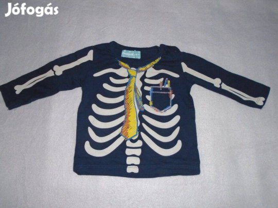 Desigual csontváz mintás hosszú ujjú felső 3-6 hó (méret 68)