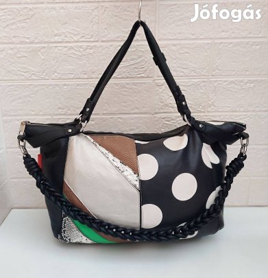 Desigual gyönyörű, nagyméretű válltáska, kézitáska