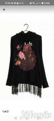 Desigual női garbós felső M méret