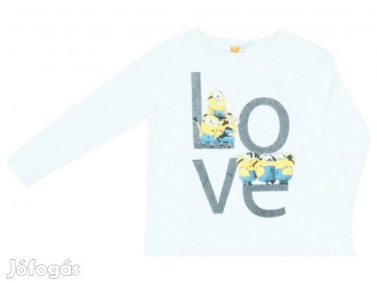 Despicable Me Új (címkés) Lány Hosszú ujjú felső (Méret: 140)