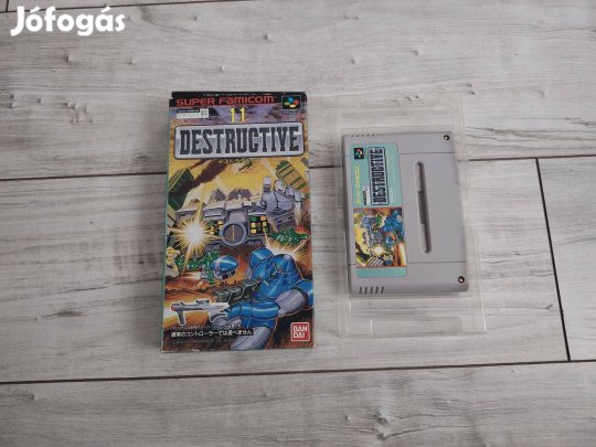 Destructive Super famicom ( Nintendo snes ) játék