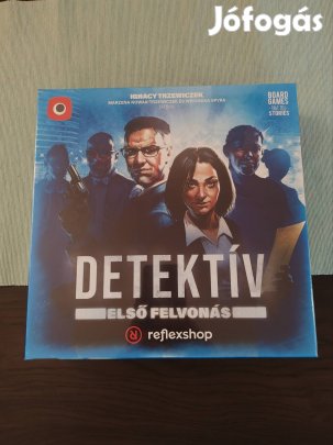 Detektív első felvonás bontatlan társasjáték 