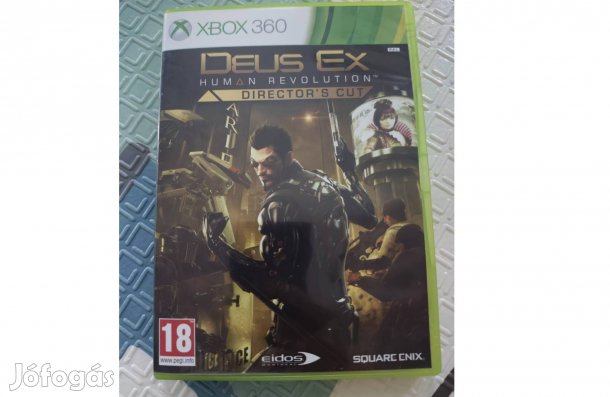 Deus Ex Human Revolution Director's cut xbox 360 gyári játék
