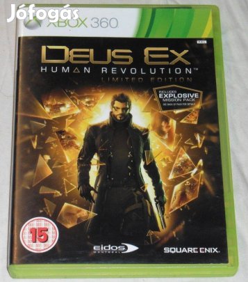 Deus Ex - Human Revolution Gyári Xbox 360, Xbox ONE, Series X Játék
