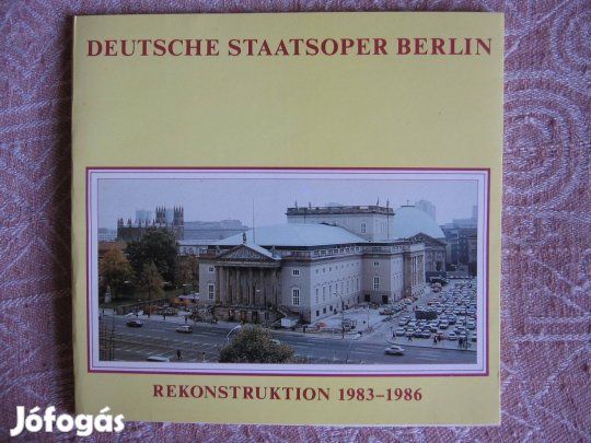 Deutsche Staatsoper Berlin, ismertető füzet, német nyelvű, könyv