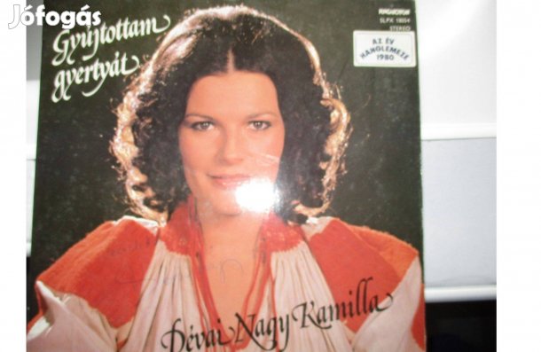 Dévai Nagy Kamilla dedikált bakelit hanglemez eladó