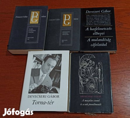 Devecseri Gábor könyvcsomag / 8 db könyv
