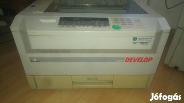 Develop D1500 fénymásoló hibás