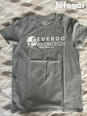Devergo szürke férfi póló