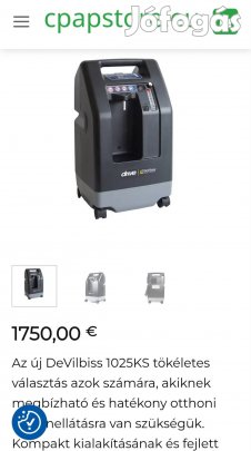 Devilbiss oxigénkocentrátor