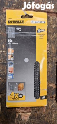 Dewalt Extreme Csiszolóháló 80