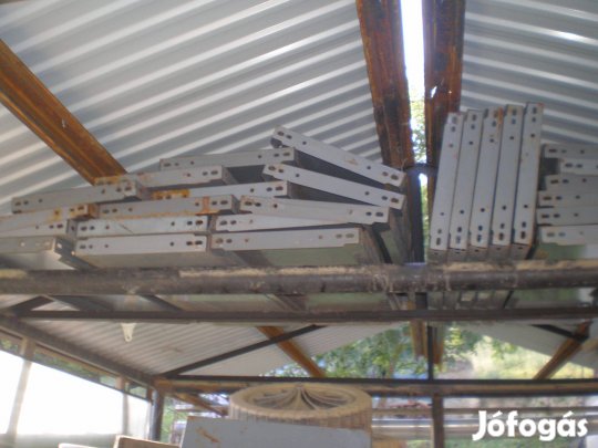 Dexion polc, 92x31cm, szürke