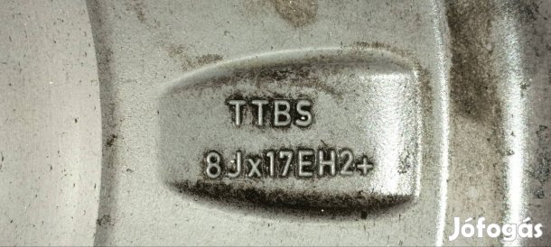 Dezent 8Jx17H2 ET30 5x120 alufelni + téligumi 
