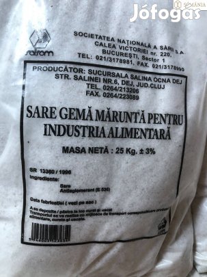 Dézsa só, Fürdődézsa só,Erdélyi adalékanyagmentes só 25kg