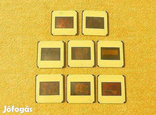 Dia - Diakocka festményekkel - 8 db